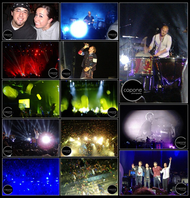 Coldplay Collage for Blog